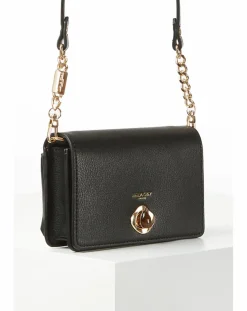 Luella Grey Eloise Black Phone Bag