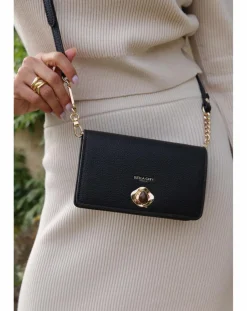 Luella Grey Eloise Black Phone Bag