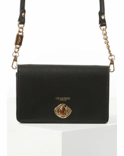 Luella Grey Eloise Black Phone Bag