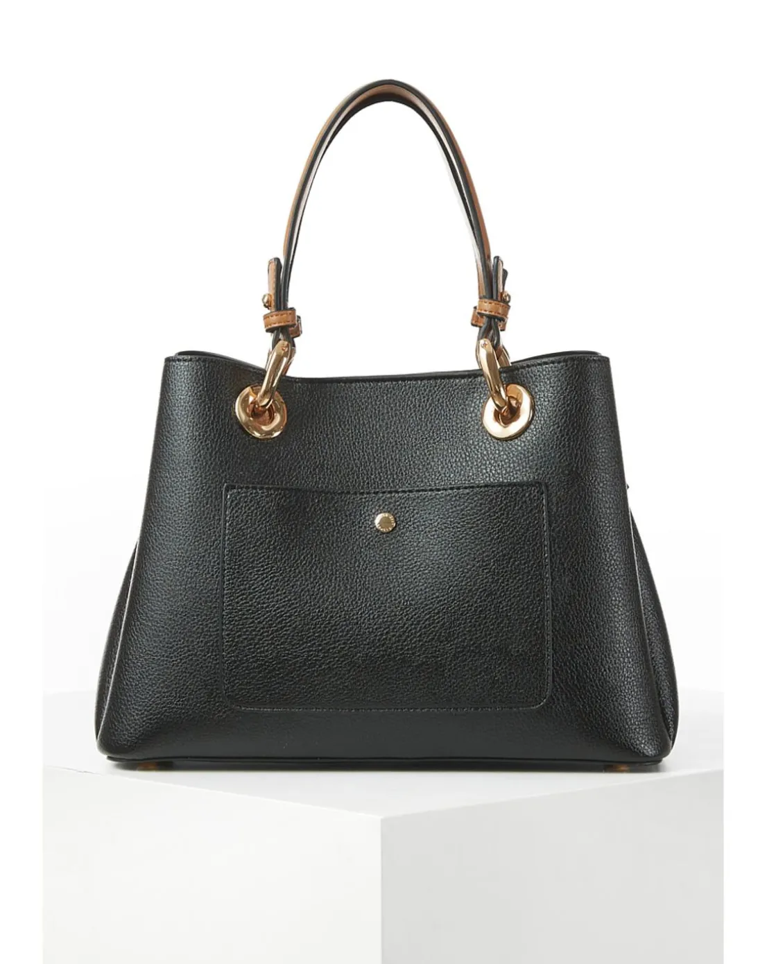Luella Grey Gala Black Crossbody Tote