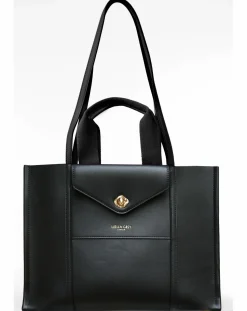 Luella Grey Giselle Black Laptop Tote