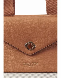 Luella Grey Giselle Camel Laptop Tote