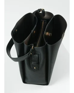 Luella Grey Henri Black Hobo Tote