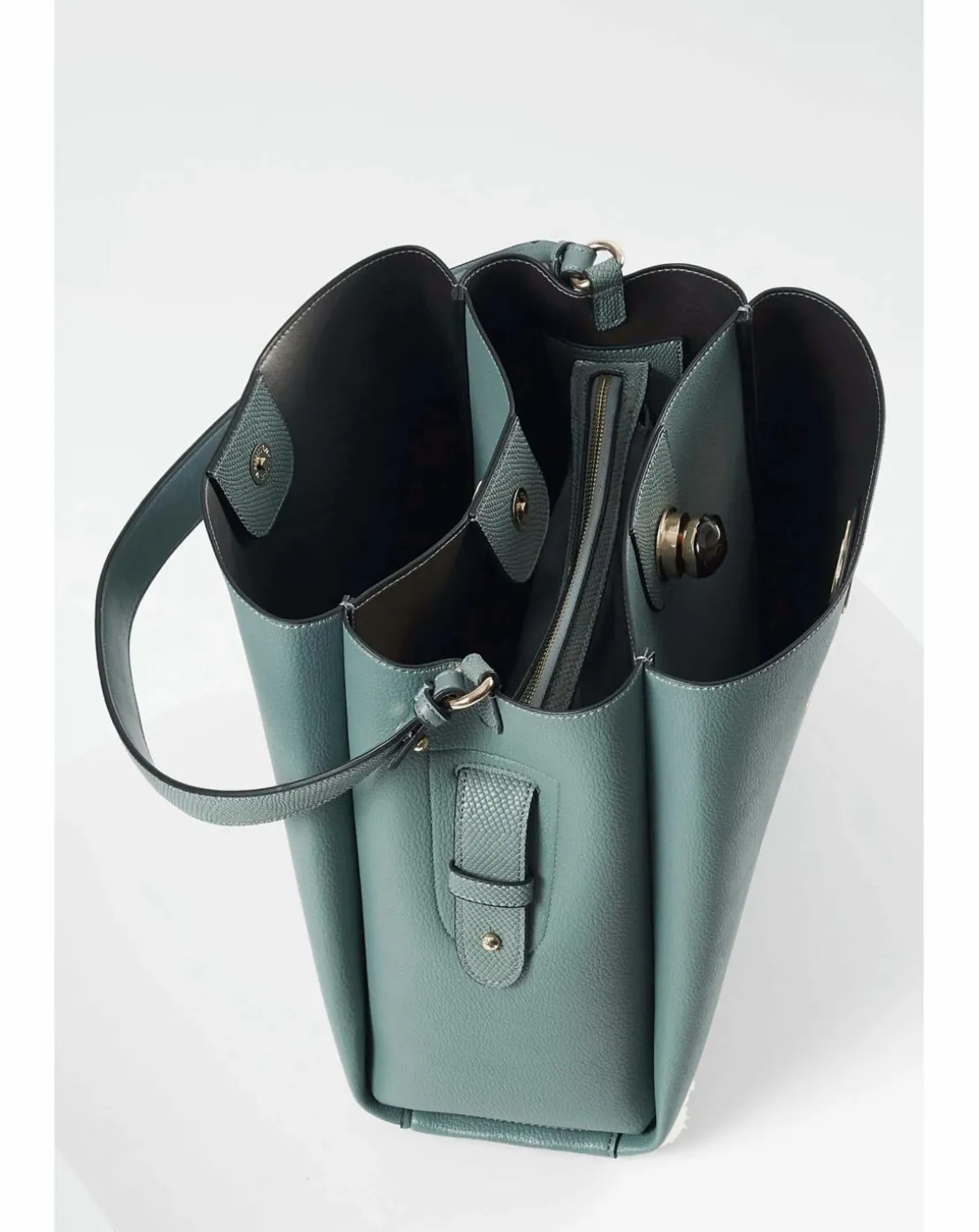 Luella Grey Henri Powder Blue Hobo Tote