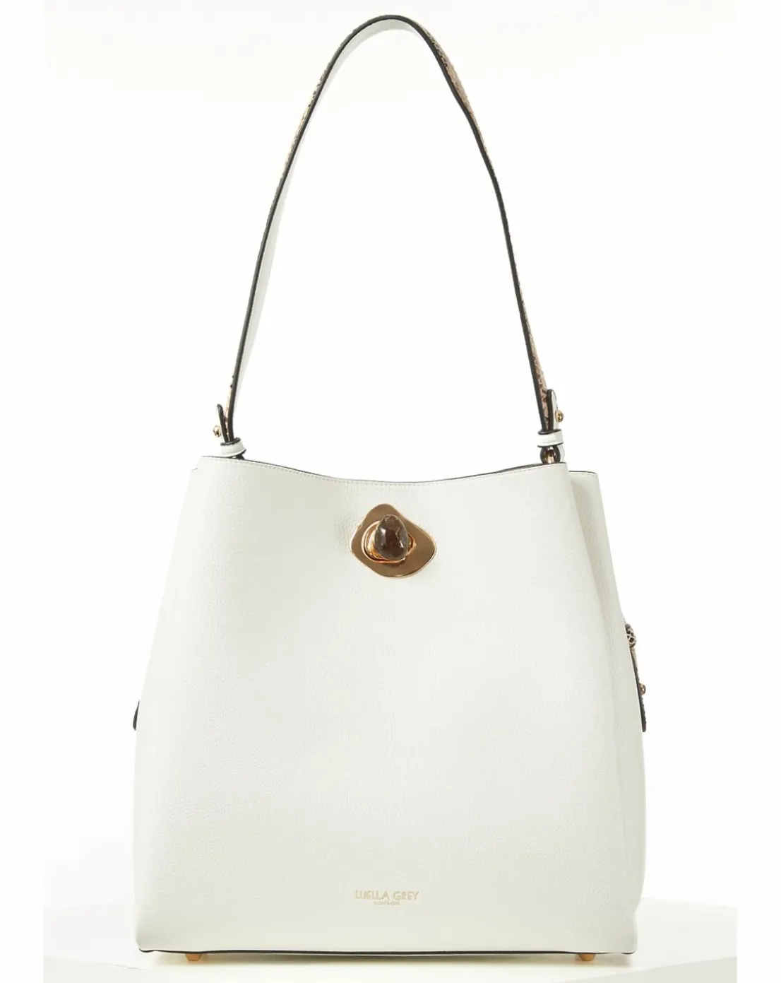 Luella Grey Henri White Hobo Tote