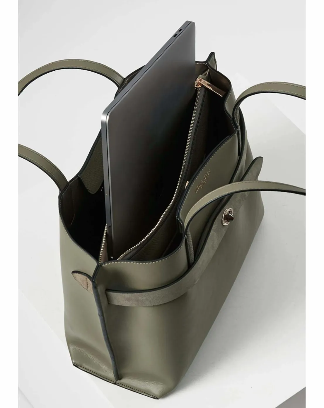 Luella Grey Oriana Sage Laptop Tote