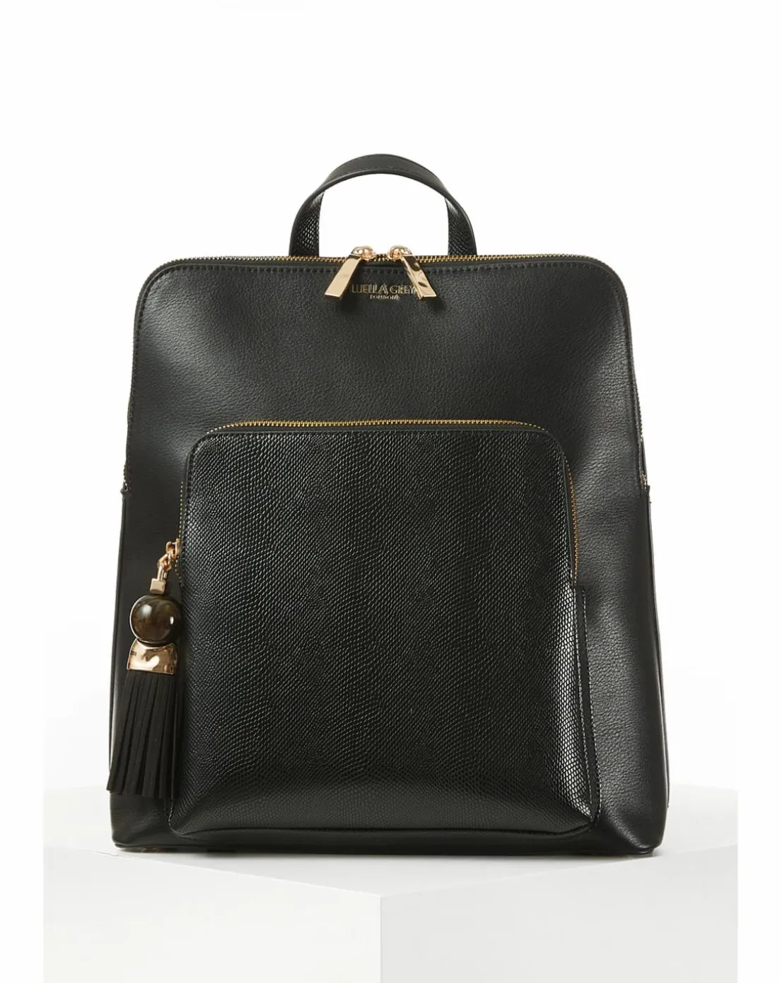 Luella Grey Philly Black Laptop Backpack