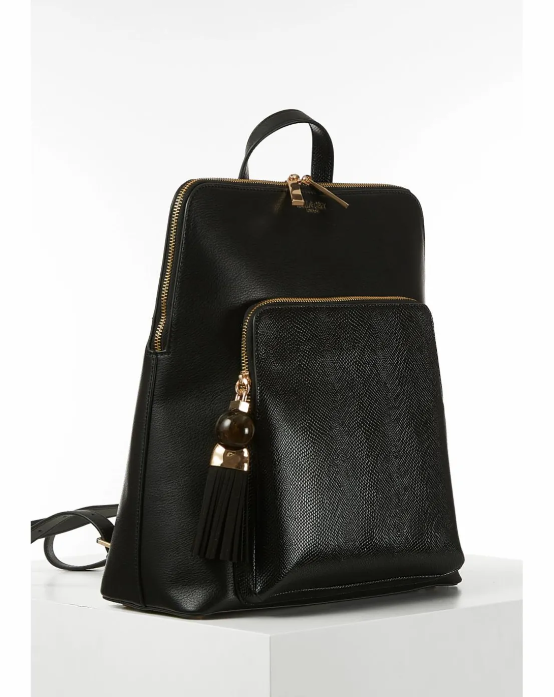 Luella Grey Philly Black Laptop Backpack