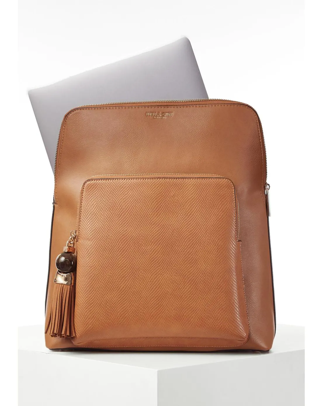 Luella Grey Philly Camel Laptop Backpack