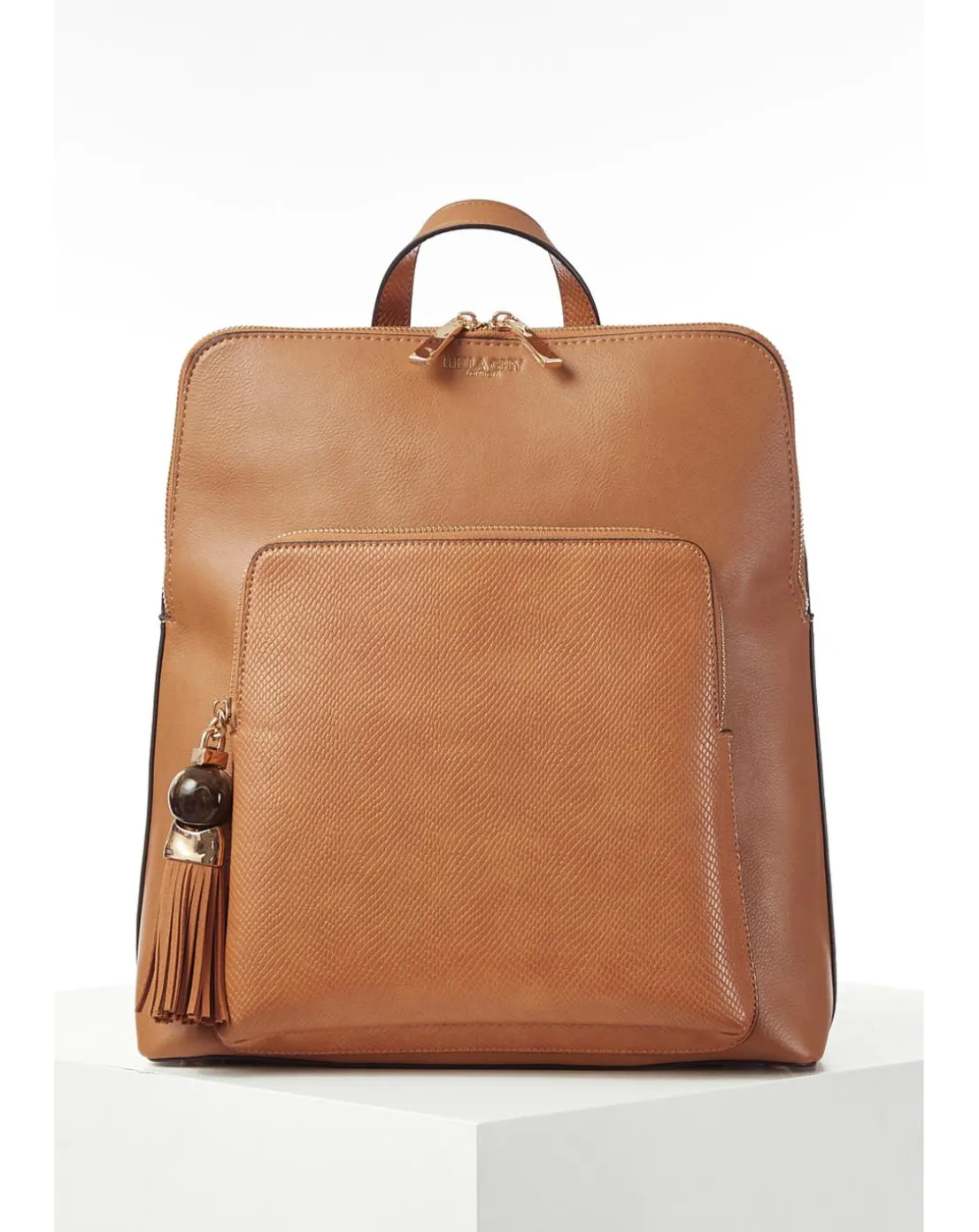 Luella Grey Philly Camel Laptop Backpack