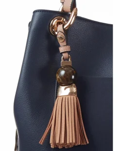 Luella Grey Sienna Navy Hobo Tote