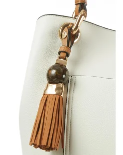 Luella Grey Sienna White Hobo Tote