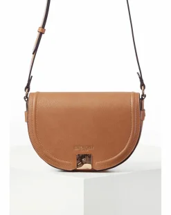 Luella Grey Tara Camel Saddle Crossbody