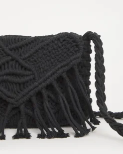 Macrame Crossbody Bag