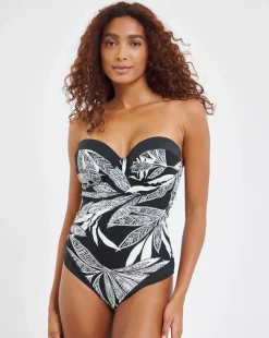 MAGISCULPT Bandeau Tummy Control Swimsuit