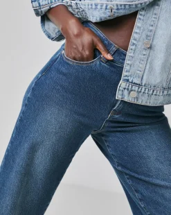 Magisculpt Blue Wide Leg Jeans