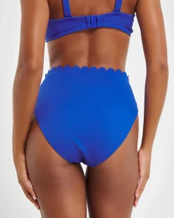 MAGISCULPT Contour Me Scalloped Edge High Waist Bikini Bottoms