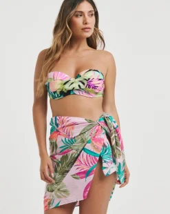 MAGISCULPT Floral Print Midi Sarong