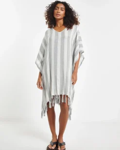 MAGISCULPT Lurex Tassel Beach Kaftan