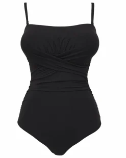 MAGISCULPT Medium Control Tummy Control Bandeau Swimsuit