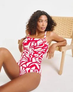 MAGISCULPT Medium Control Bandeau Swimsuit