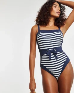 MAGISCULPT Medium Control Bandeau Swimsuit