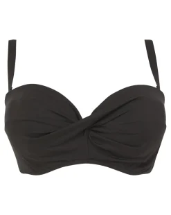 MAGISCULPT Twist Front Bandeau Underwired Bikini Top