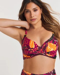 MAGISCULPT Twist Front Underwired Bikini Top