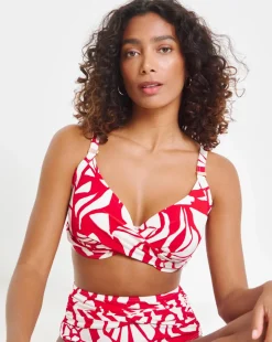 MAGISCULPT Twist Front Wired Bikini Top