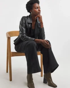 Magisculpt Washed Black Wide Leg Jeans