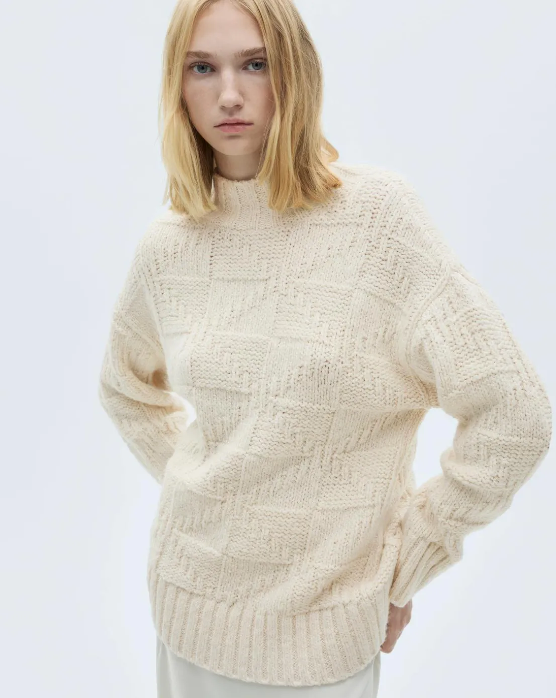 Mango Aleyna High Neck Sweater