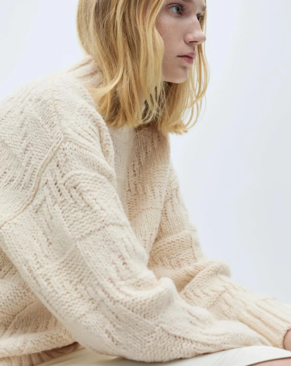 Mango Aleyna High Neck Sweater