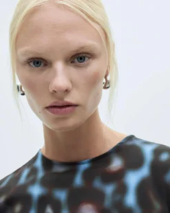 Mango Bimba Satin Midi Dress