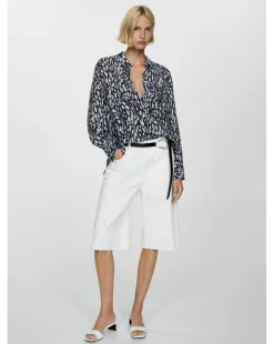 Mango Camila Abstract Shirt