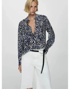 Mango Camila Abstract Shirt