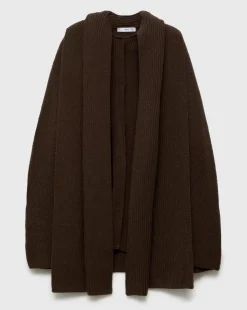 Mango Capri Cable Knit Cape