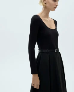 Mango Diana Belted Dress