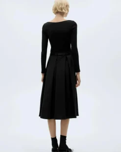 Mango Diana Belted Dress