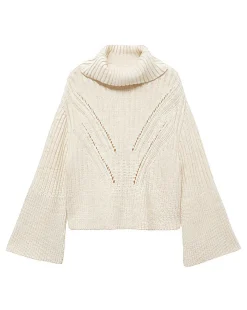 Mango Dorica Turtleneck Sweater