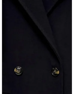 Mango Double Breasted Wool Coat