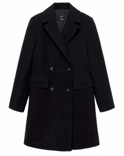 Mango Double Breasted Wool Coat