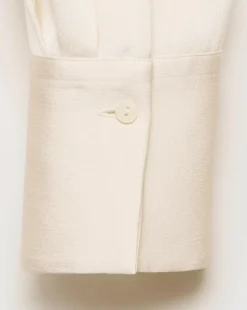 Mango Ideale Cream Shirt