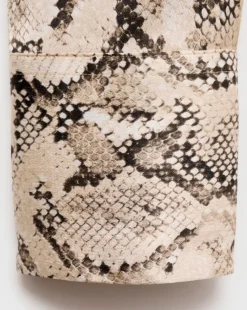 Mango Ideale Snake Print Shirt