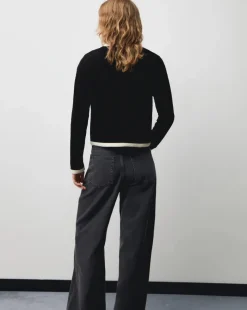 Mango Knitted Button Jacket