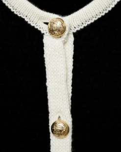 Mango Knitted Button Jacket