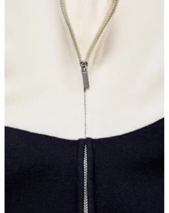 Mango Latas Contrast Collar Sweater