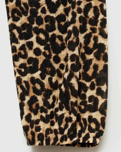 Mango Leopard Print Blouse