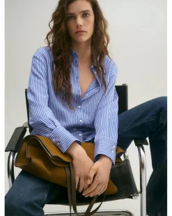 Mango Nina Striped Shirt