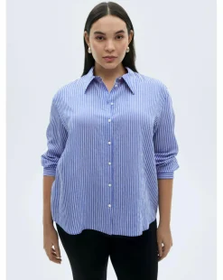 Mango Nina Striped Shirt
