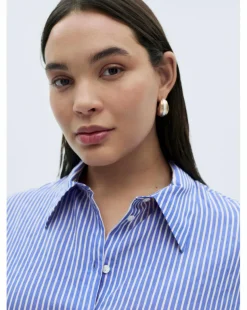 Mango Nina Striped Shirt